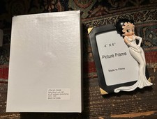 3D Black White Betty Boop Lush Life Photo Frame Picture 4x6
