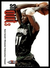 1998-99 Hoops Shout Outs Kevin Garnett Minnesota Timberwolves #7SO