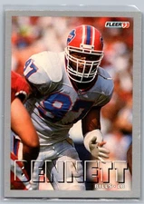 Cornelius Bennett 62 1993 Fleer Buffalo Bills Card