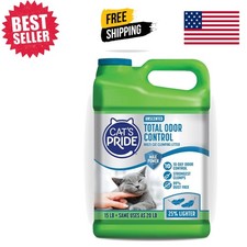Cat's Pride 15lb Total Odor Control - Lightweight Unscented Clumping Litter