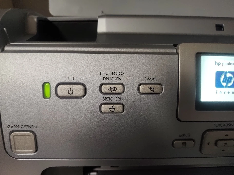 HP Photosmart 7960 Tintenstrahldrucker Photodruck ohne PC - Bild 2 von 4