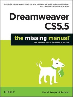 Dreamweaver CS5.5: The Missing Manual - Paperback - GOOD
