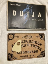 Vintage Parker Bros. 1960's William Fuld Ouija Board Game with Box/Planchette