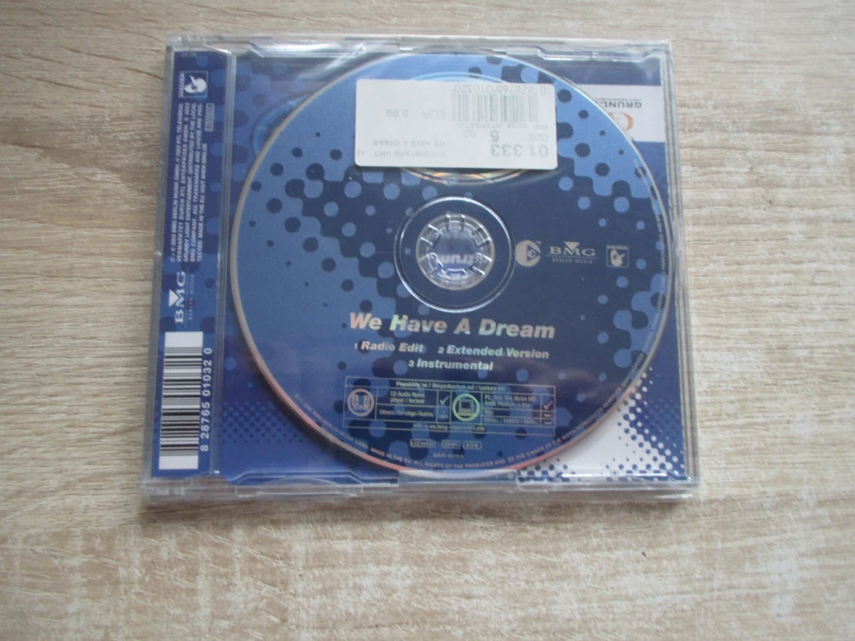 We Have A Dream Produced By Dieter Bohlen CD Maxi NEU OVP - Bild 2 von 2