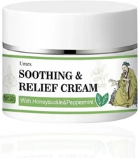Umex Intensive Itch Relief Cream - Daily Moisturizing Lotion for Sensitive Sk