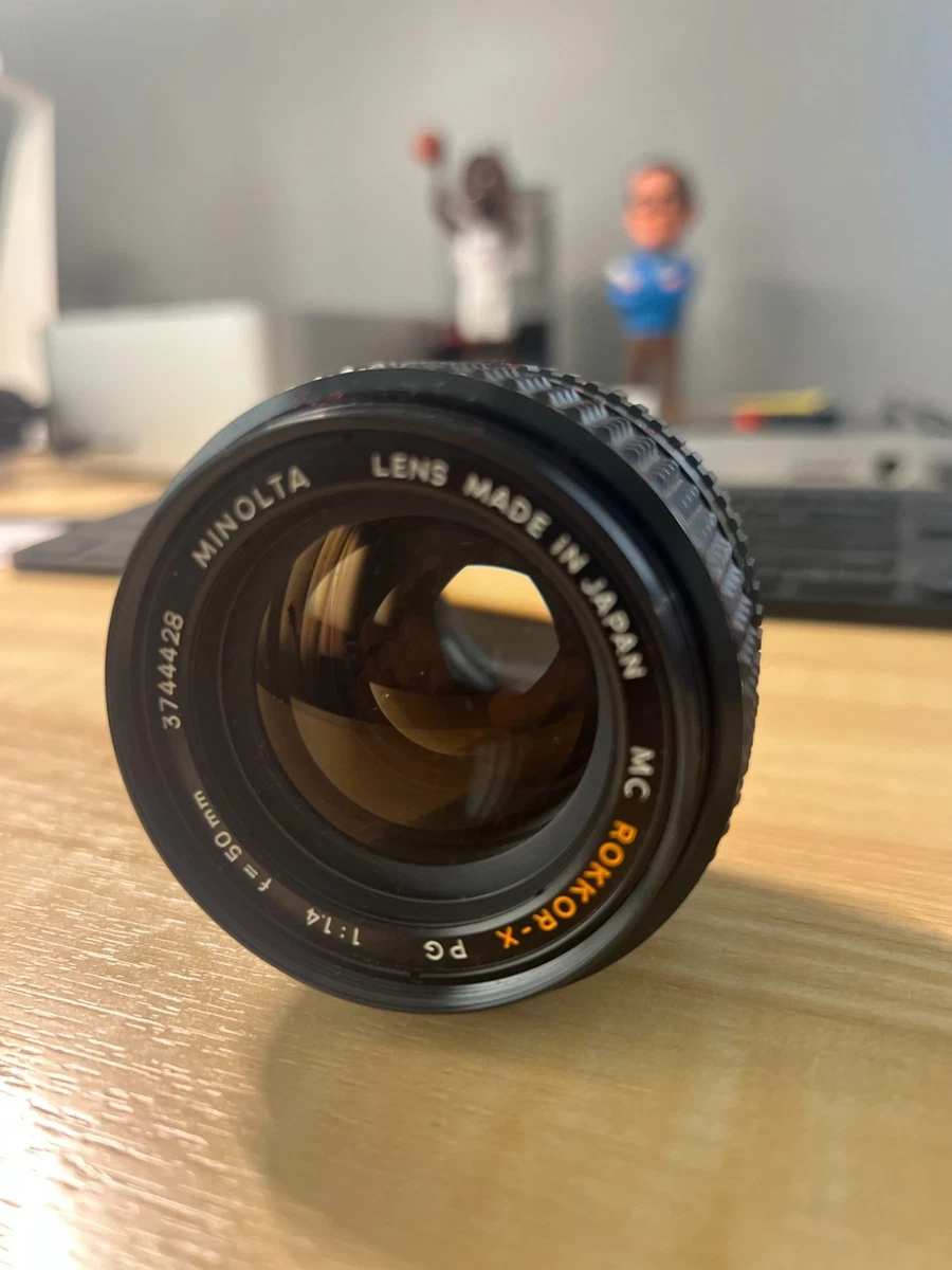 Minolta Rokkor-X 50mm Focal Camera Lenses for sale | eBay