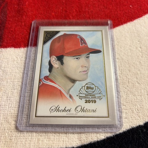 2019 Shohei Ohtani Topps Gallery National Baseball Card Day #GP-SO Angels MVP 