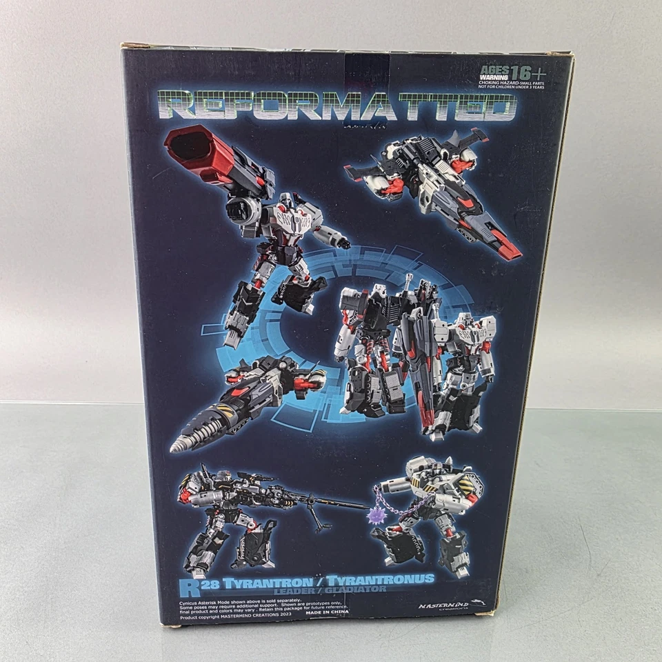 Mastermind Creations Reformatted R-28 Tyrantron Tyrantronus Leader Gladiator US - Image 4 of 4