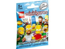  NEW LEGO Minifigure Series 1 The Simpsons Random Blind Bag Sealed Foil Minifig