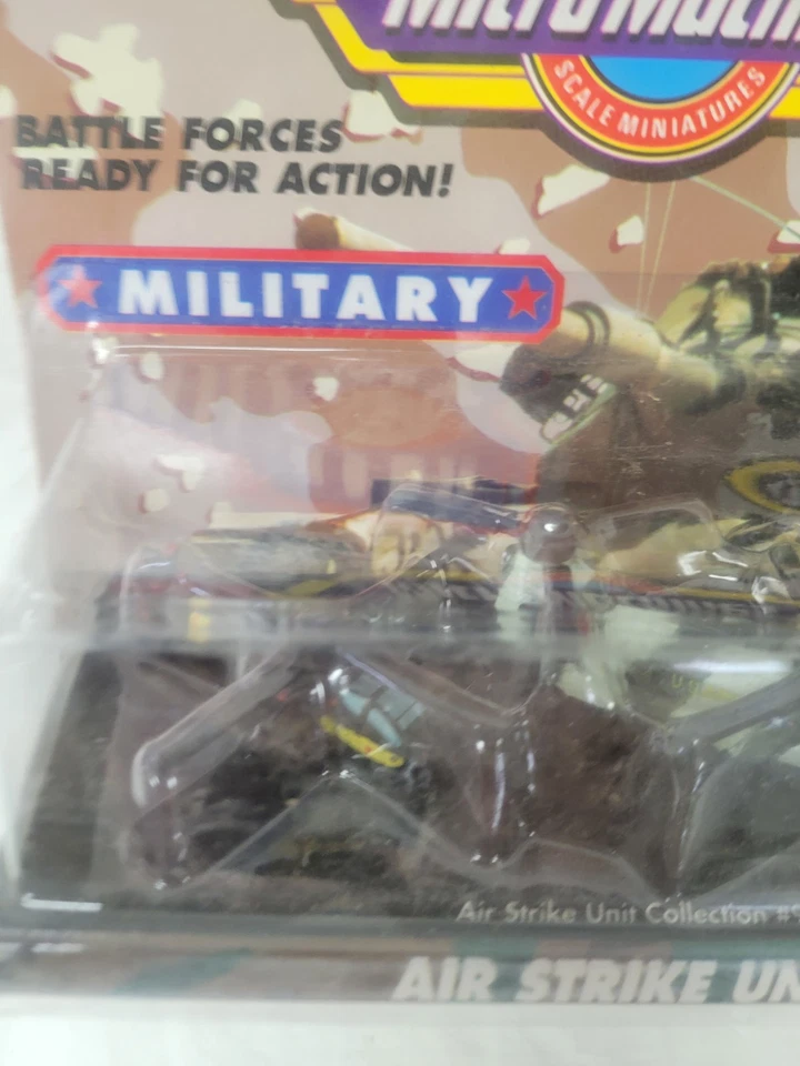 Vintage 1991 Galoob Micro Machines Military Air Strike Unit Helicopter Sealed - Image 3 of 4