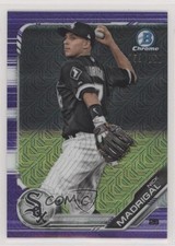 2019 Bowman Chrome Prospects Mega Box Purple Mojo Refractor Nick Madrigal 2l4