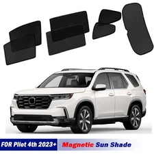 Magnetic Sun Shades For Honda Pilot 4th 2023- Car Front Rear Windows Sun Blind