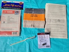 KEROSUN RADIANT 36 KEROSENE HEATER *WICK, *IGITER, *WICK CLEANING BRUSH & *GUIDE