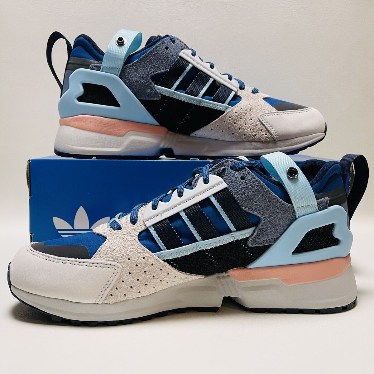 Adidas ZX 10000 National Park Men's Shoes White Navy Adidas ZX 10000 National Park Men's Shoes White Navy