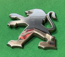 Peugeot Car Badge Emblem 9685812880 Vintage 85 X 80 Mm