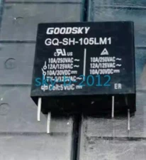 3 PCS NEW IN BOX GOODSKY GQ-SH-105LM1 Electrical Power DC Relay