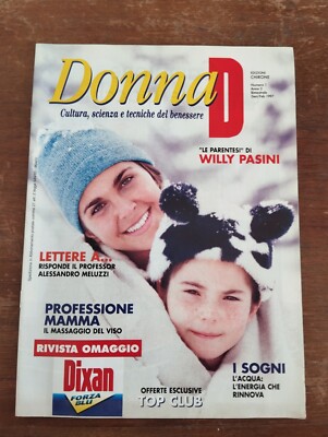 1997 01/02 DONNA D GENNAIO/FEBBRAIO 1997 N.1 ANNO 2 WILLY PASINI SENZA REGALO