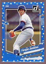 2023 Donruss Baseball Base Independence Day #217 Fergie Jenkins (CHI)