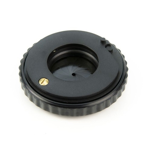 Zoom Adjustable Iris Diaphragm 1-28mm Aperture Camera Laser Microscope Parts - Picture 4 of 12