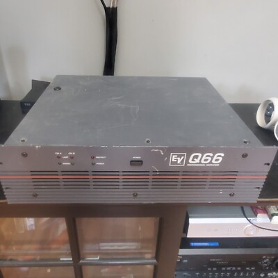 Electro-Voice EV Q66 2-Channel Power Amplifier FREE SHIPPING 