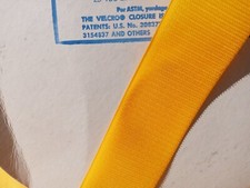 velcro 2" BOTH Hook and Loop sew on NEW YELLOW or RED Your Choice Genuine Velcro