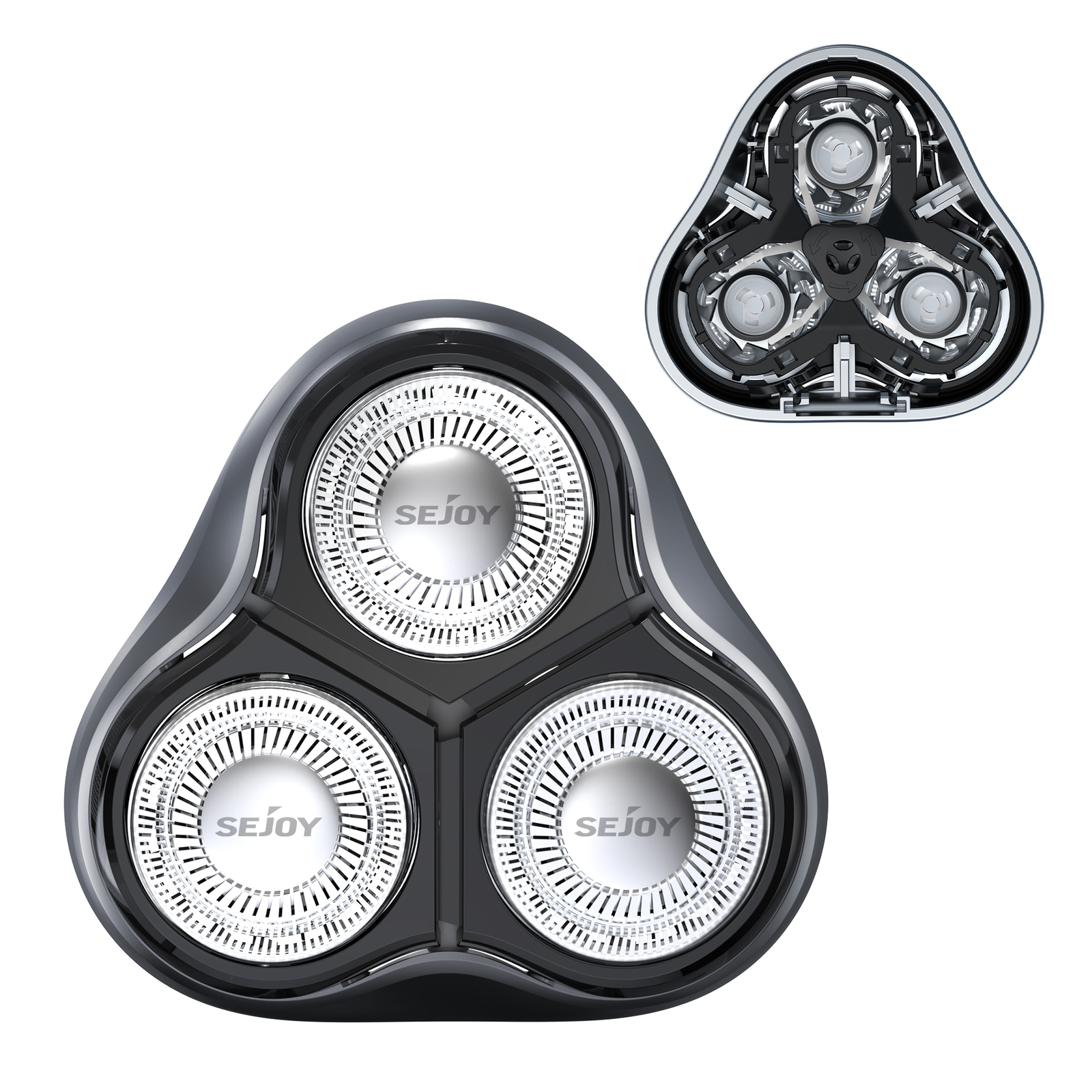 SEJOY 3D Electric Shavers Replacement Heads for SEJOY STO1 Shaver Replacement