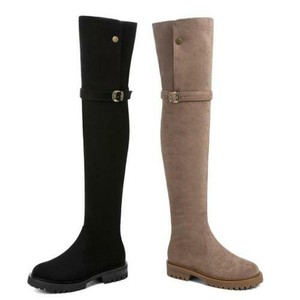knee high snow boots with fur