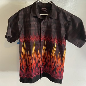 red flame shirts mens