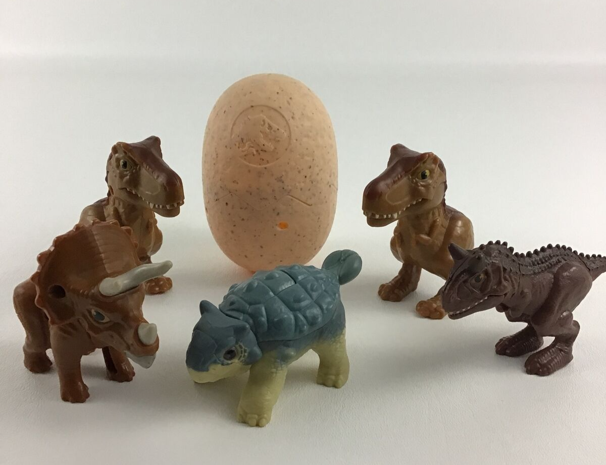 Jurassic World Camp Cretaceous McDonald's Dinosaur Toy Lot Ankylosaurus
