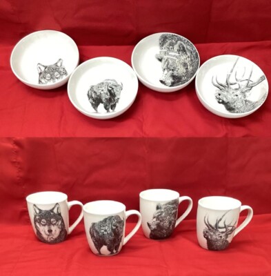 Maxwell Williams Marini Ferlazzo Wildlife Collection Bowls and Cups YOUR CHOICE