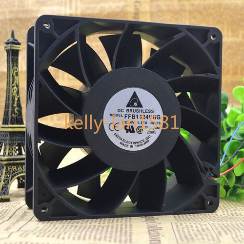 1pc Delta FFB1424VHG 14050 14CM 24V 1.37A 3-wire Inverter Cooling Fan - 第 2/3 張圖片