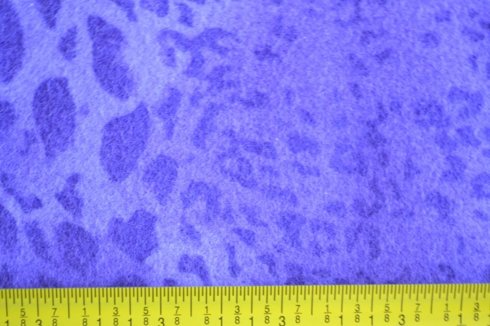 34" Long, Purple on Purple Better Cotton Flannel, Jo-Ann, A609 - Image 3 of 4