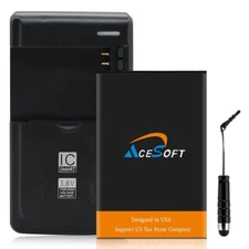 High-Performance 3990mAh Excellent Battery Universal Charger for LG K3 LS450 USA