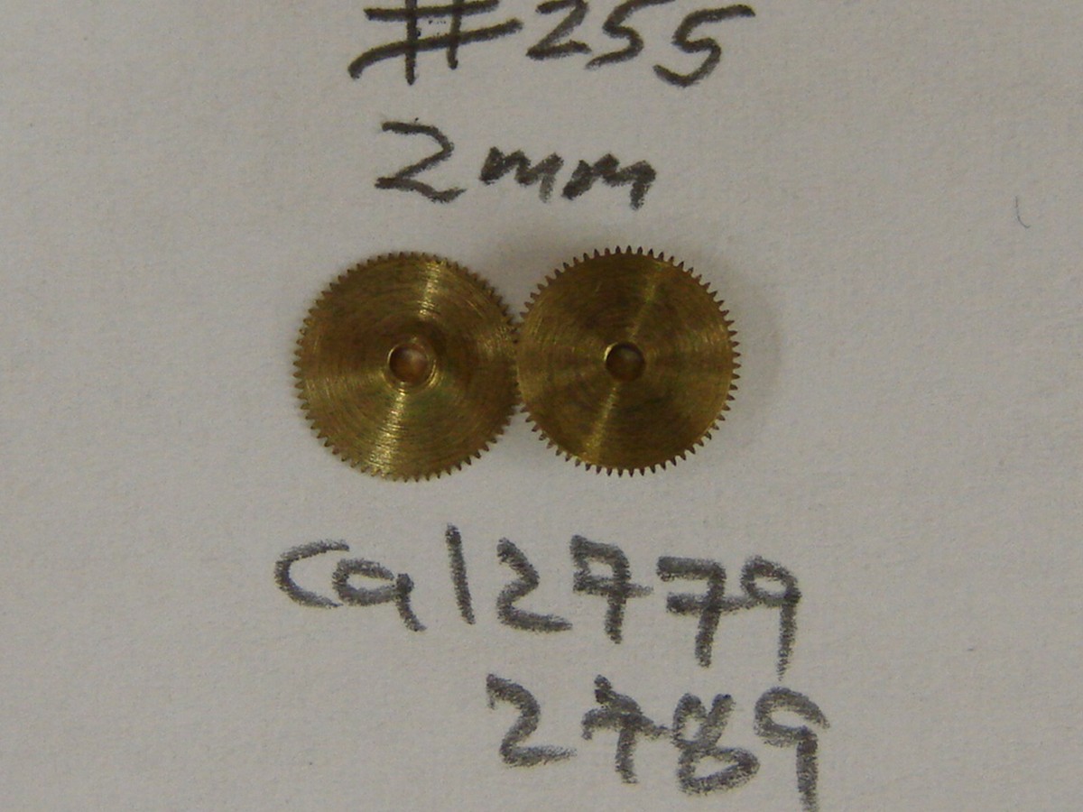 ETA 2779, 2789 wristwatch parts, calendar parts & wheels