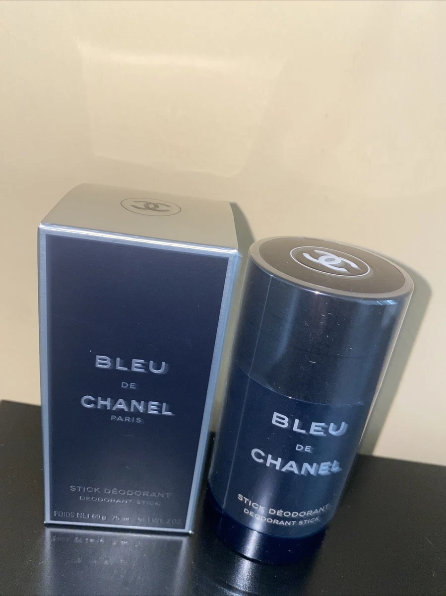 BLEU de CHANEL Blue for Men Deodorant Stick 2.0oz / 75ml / 60g NEW