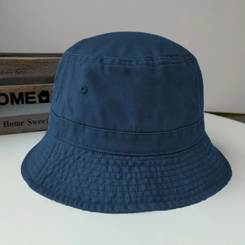 Washed Bucket Hat Oversize Travel Sun Beach Cotton Cap for Large Head Unisex - Picture 15 of 19