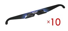 Lot of 10 NEW Total Solar Eclipse Shades Glasses Safe Viewing ISO certified 2024