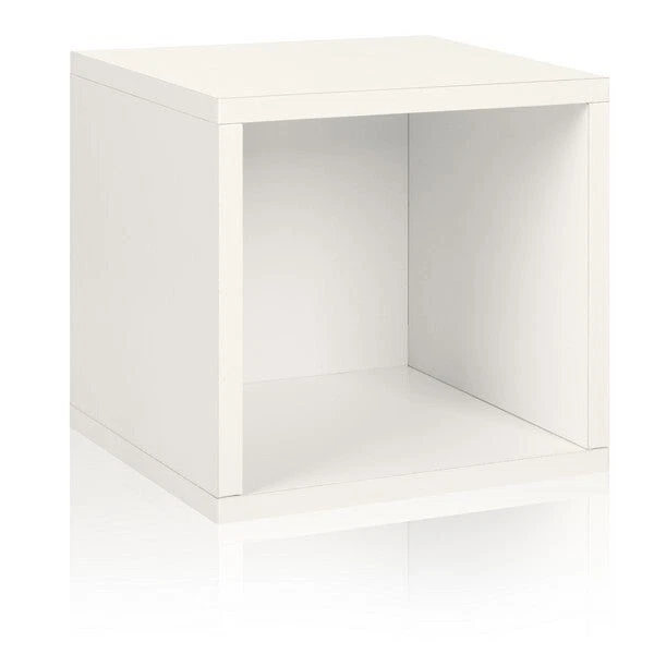 WAY BASICS Modular Connect Open Cube Cubby Storage Stackable Closet Organizer - Image 3 of 3