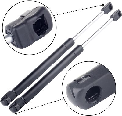 2 Front Hood Gas Charged Lift Supports Shocks Struts For Nissan Armada Titan