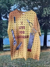 Vintage 1994 Stanley DeSantis Home Improvement All Over Print Shirt Size XL 90s