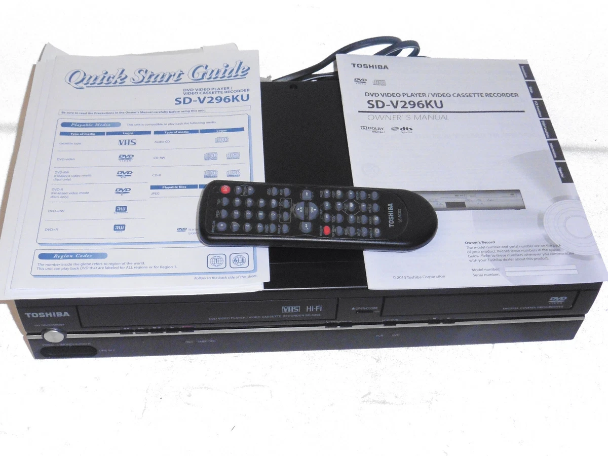 Toshiba DVR660 DVD VCR Combo Player VHS To DVD Recording, 48 OFF