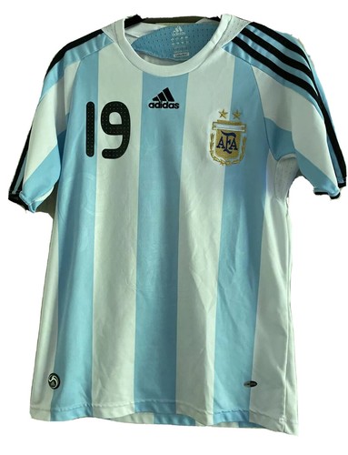 Lionel MESSI #19 ADIDAS Argentina Blue 