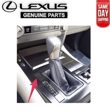 10 - 23 LEXUS GX460 SHIFTER LOCK RELEASE BUTTON CAP COVER BLACK OEM NEW