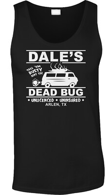 Dales TV Humor Funny Arlen TX Fan Gift Animated Hank Nancy 90s Mens Tank