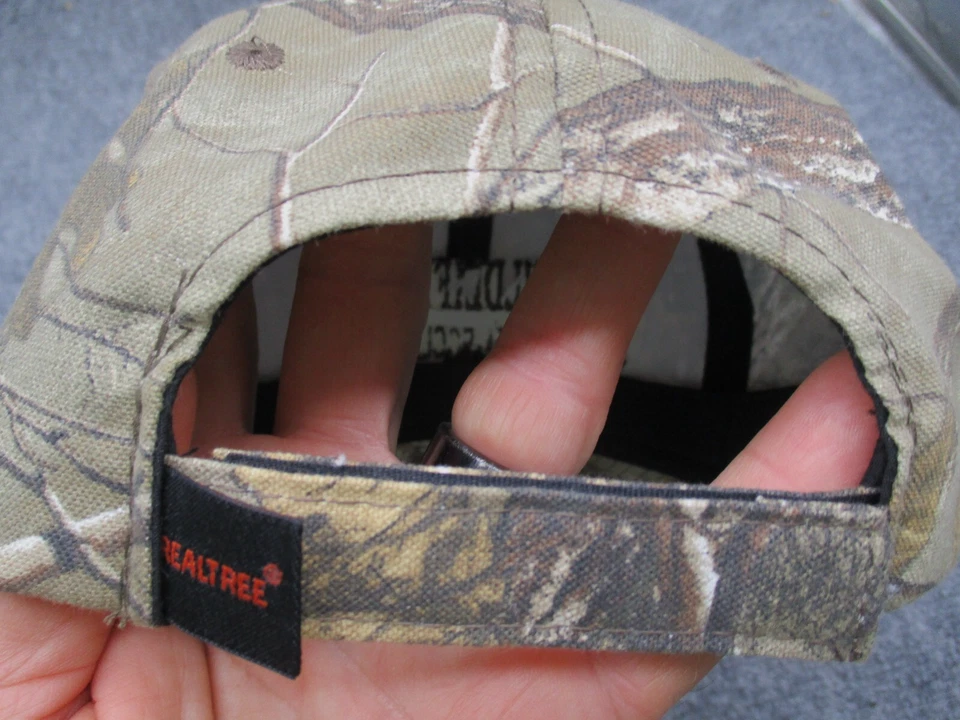 Sombrero Realtree Gorra Correa Trasera Verde Camuflaje FFA Vida Silvestre Campamento Exterior Hombres NUEVO Foto 4 de 4