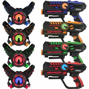 ArmoGear Infrared Laser Tag Blasters and Vests - Blue/Red/Green/Orange - Click1Get2 Deals&set=par&price_min=200&sale=mega Discount&set=par&discount=60 Or More&sale=mega Discount