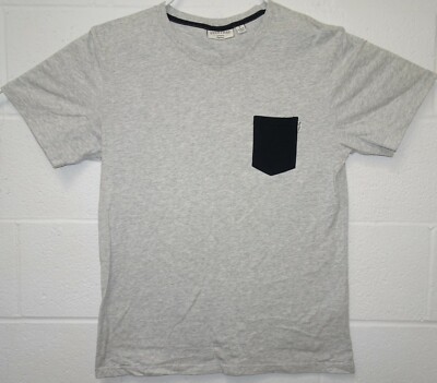 Everyday Goods by Rhythm Pocket Designer T Shirt Large Heather Gray NWOT