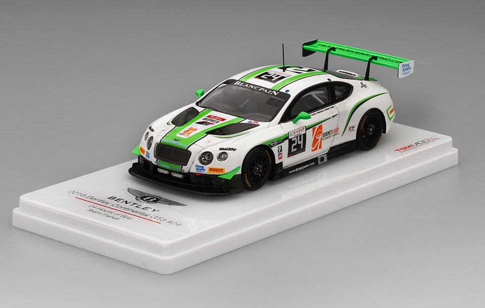 1/43 True Scale TSM Bentley Continental GT3 #24 24 H de Sap 2016 430178 Foto 2 de 4