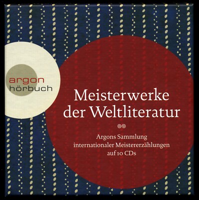 MEISTERWERKE DER WELTLITERATUR Hörbuch 10-CD-Box Gogol Poe Zola Wilde   NEUWTG. 