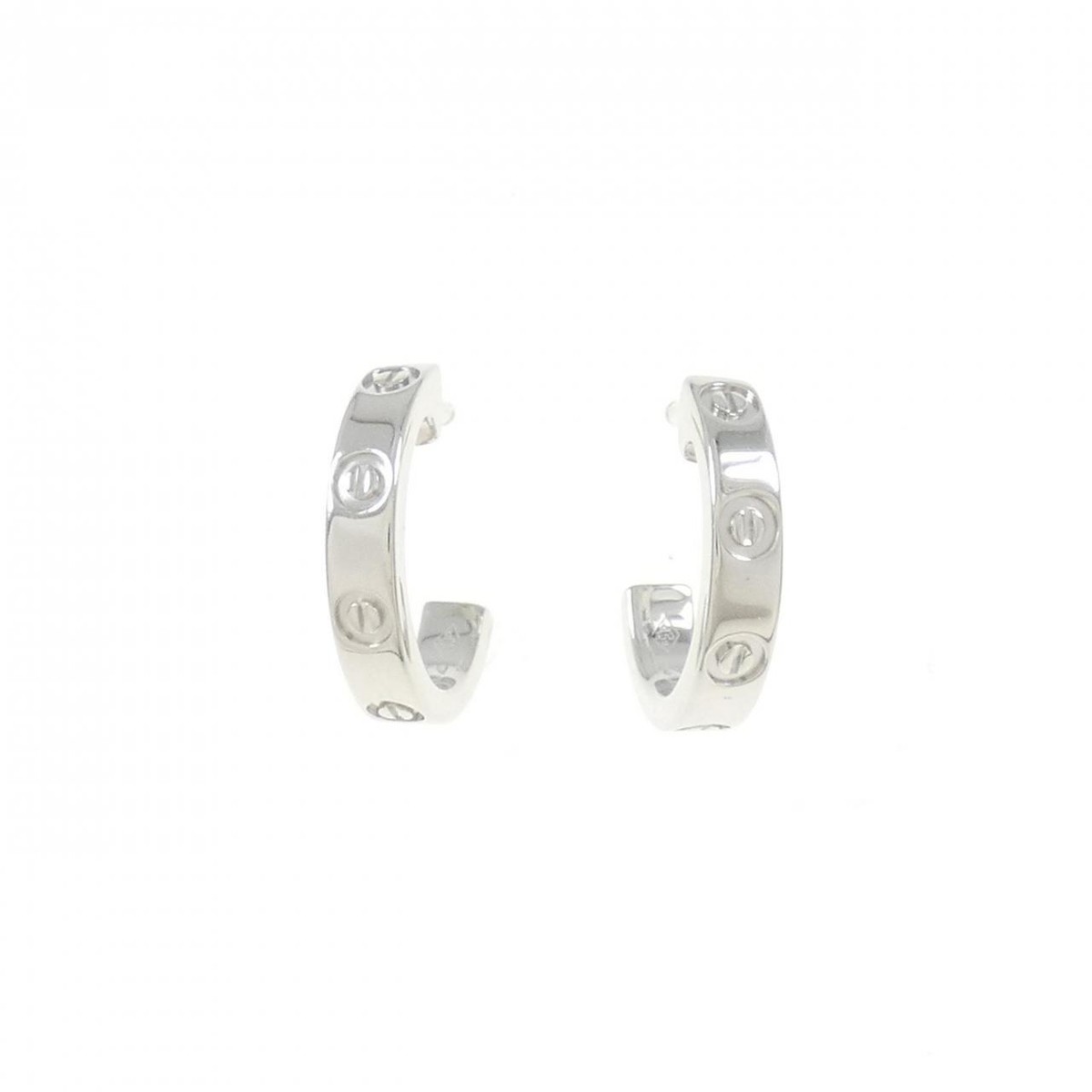 Authentic Cartier Mini Love Earrings #270-003-932-6314 | eBay Authentic Cartier Mini Love Earrings #270-003-932-6314 | eBay